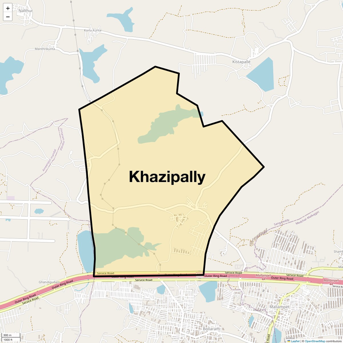 Khazipally,Hyderabad