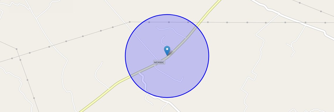 Location Map of Khazoor Goan, Lucknow