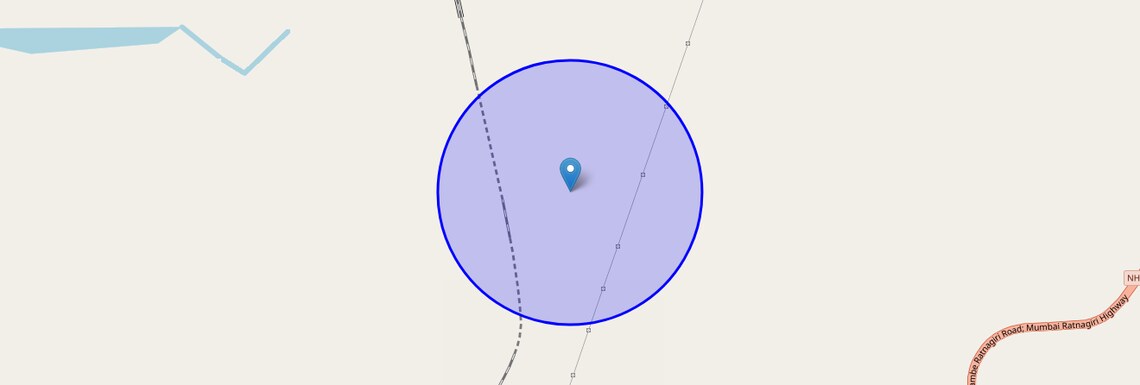 Location Map of Khedashi, Pune
