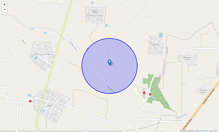 Location Map of Khera Dabar
