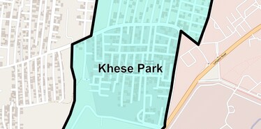 Location Map of Khese Park, Pune