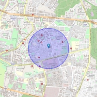 Khirki Extension Map