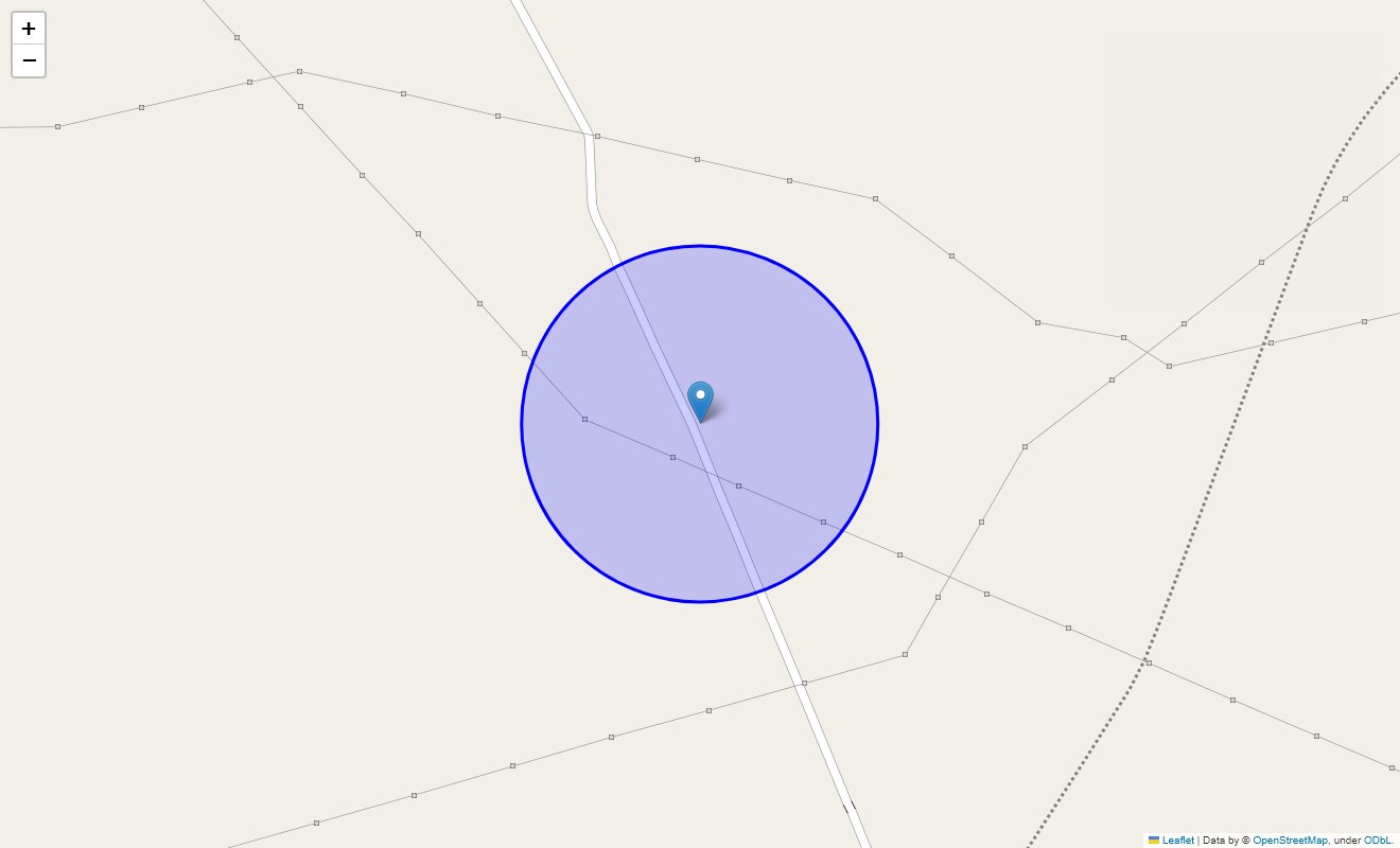 Location Map of Khirwa Jalalpur, Meerut