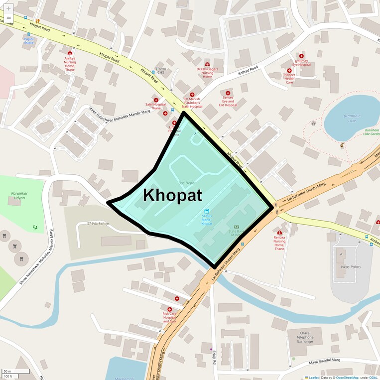 Location Map of Khopat