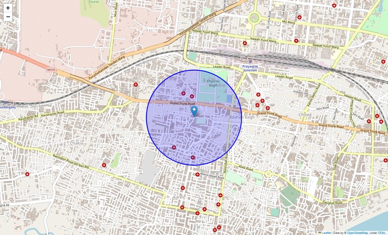 Location Map of Khuldabad