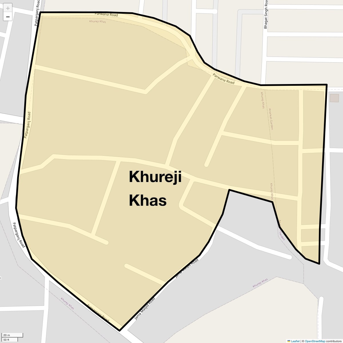 Check Time Travel of Khureji Khas, Delhi