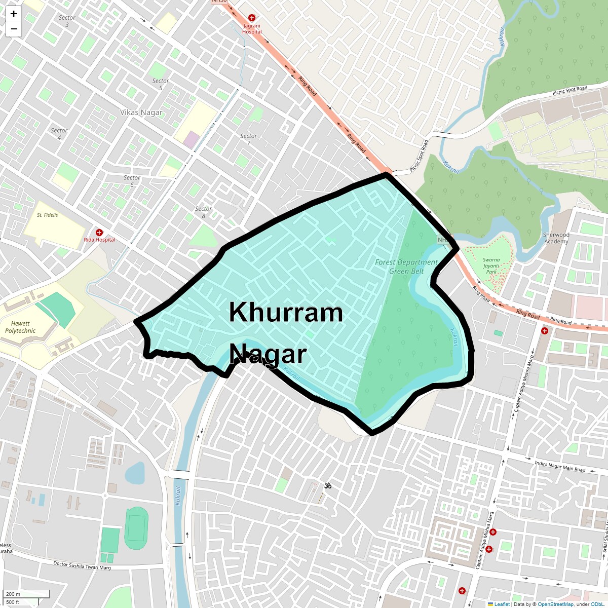 Check Time Travel of Khurram Nagar, Lucknow