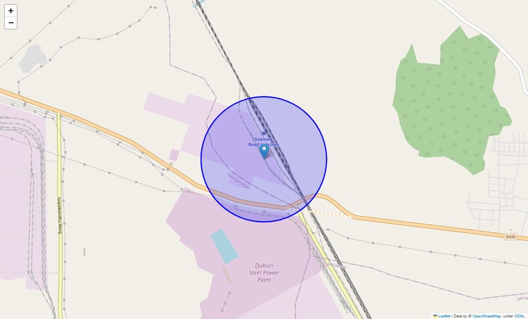 Location Map of Khurunti