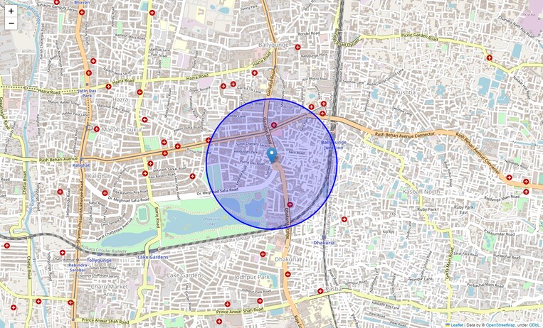 Location Map of Kidderpore