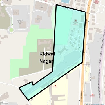 Location Map of Kidwai Nagar, Mumbai