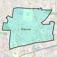 Kilpauk Map