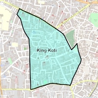 King Koti Map