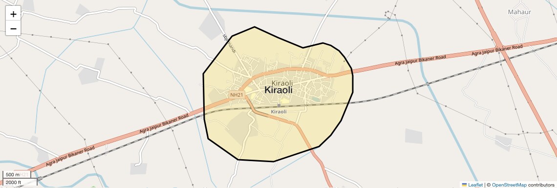 Kiraoli Map