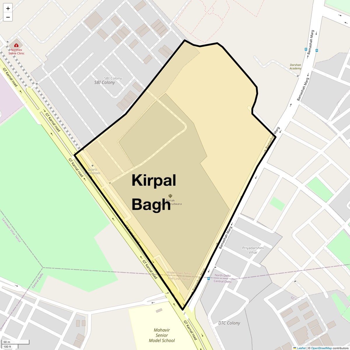 Check Time Travel of Kirpal Bagh, Delhi