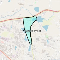 Kistareddypet Map