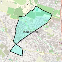 Kodigehalli Map