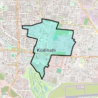Kodihalli Map