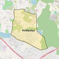 Kodipalya Map