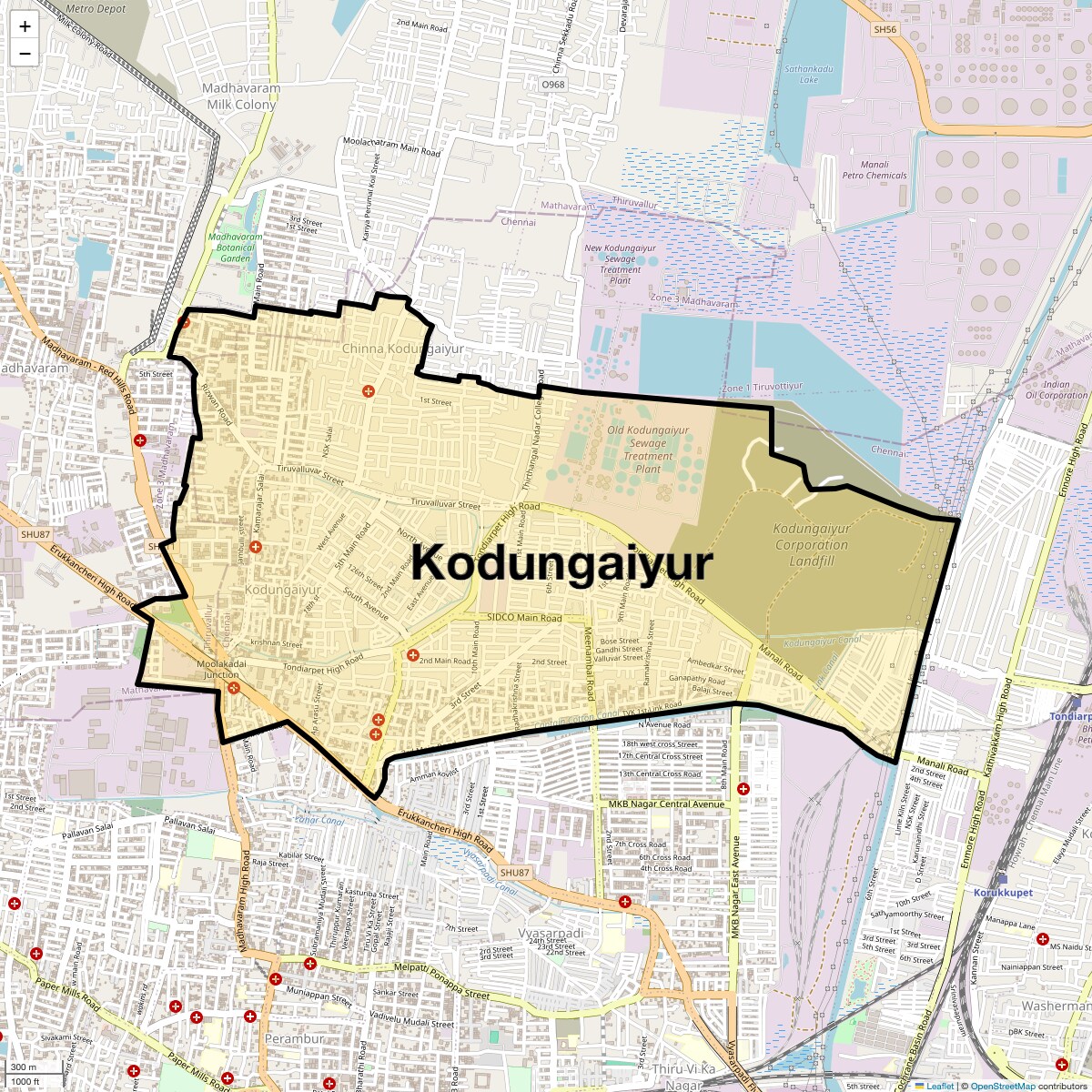 Check Time Travel of Kodungaiyur, Chennai