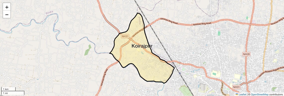 Koirajpur Map