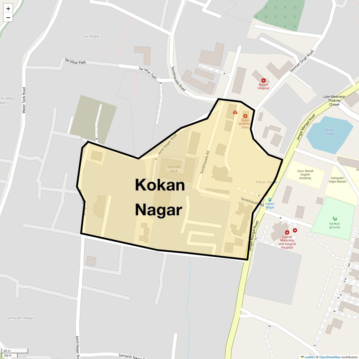 Check Time Travel of Kokan Nagar, Mumbai