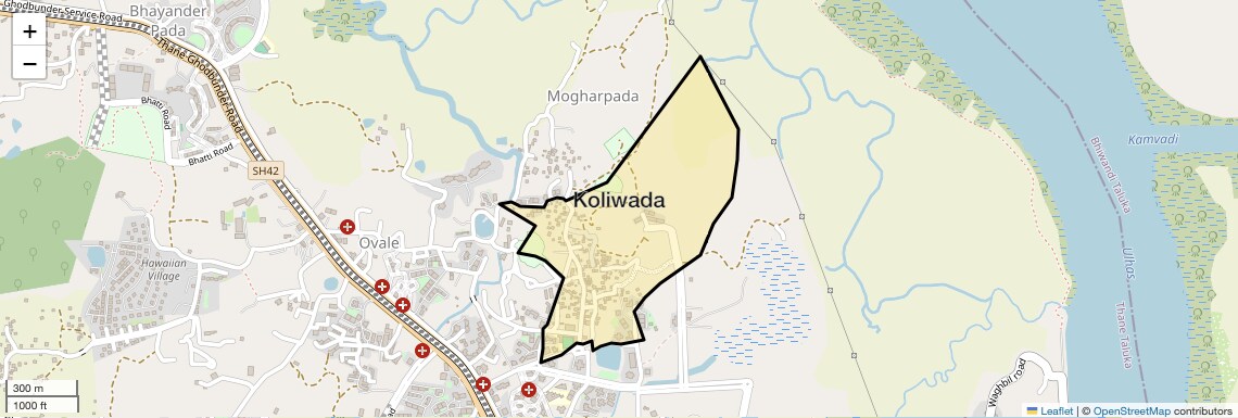Koliwada Map