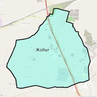 Kollur Map