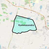 Kommasandra Map