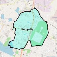 Kompally Map