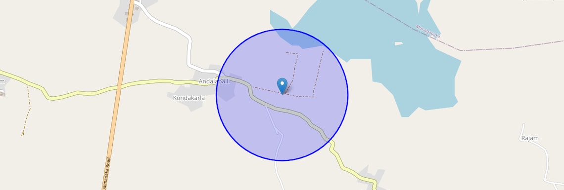 Location Map of Kondakarla Ava, Vizag