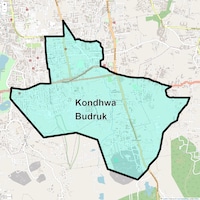 Kondhwa Budruk Map