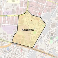 Kondivita Map