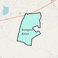 Kongara Kalan Map