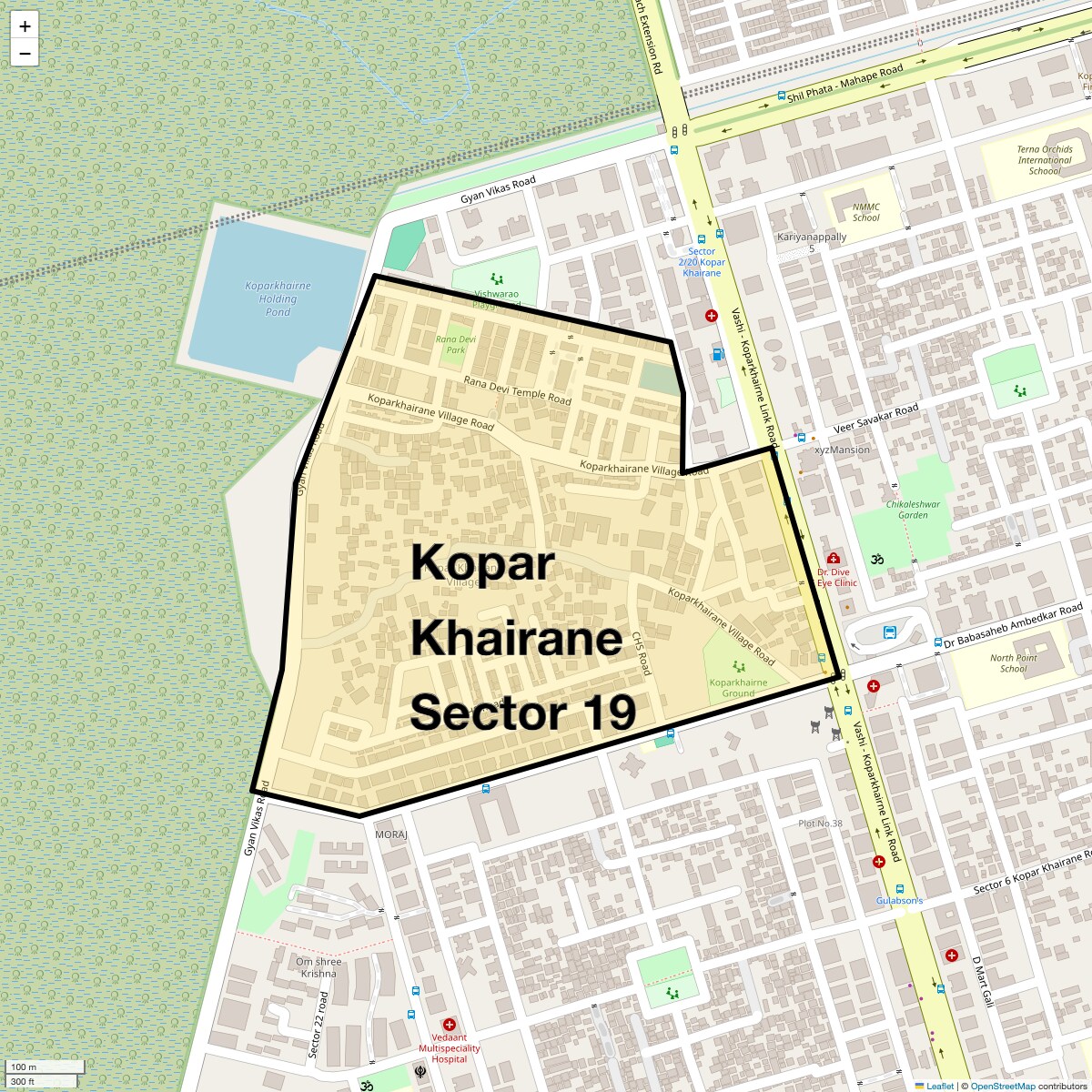 Check Time Travel of Kopar Khairane Sector 19, Navi Mumbai