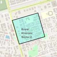 Kopar Khairane Sector 2 Map