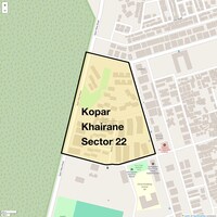 Kopar Khairane Sector 22 Map