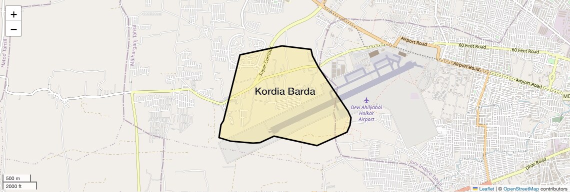 Check Time Travel of Kordia Barda, Indore