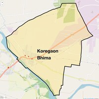 Koregaon Bhima Map