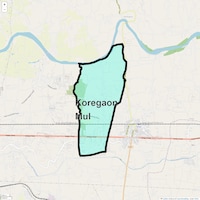Koregaon Mul Map