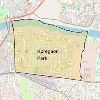 Koregaon Park Map