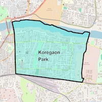 Koregaon Park Map