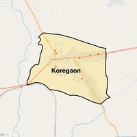 Koregaon Map