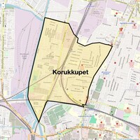 Korukkupet Map