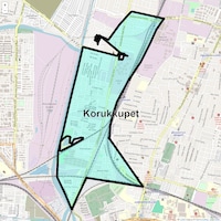 Korukkupet Map