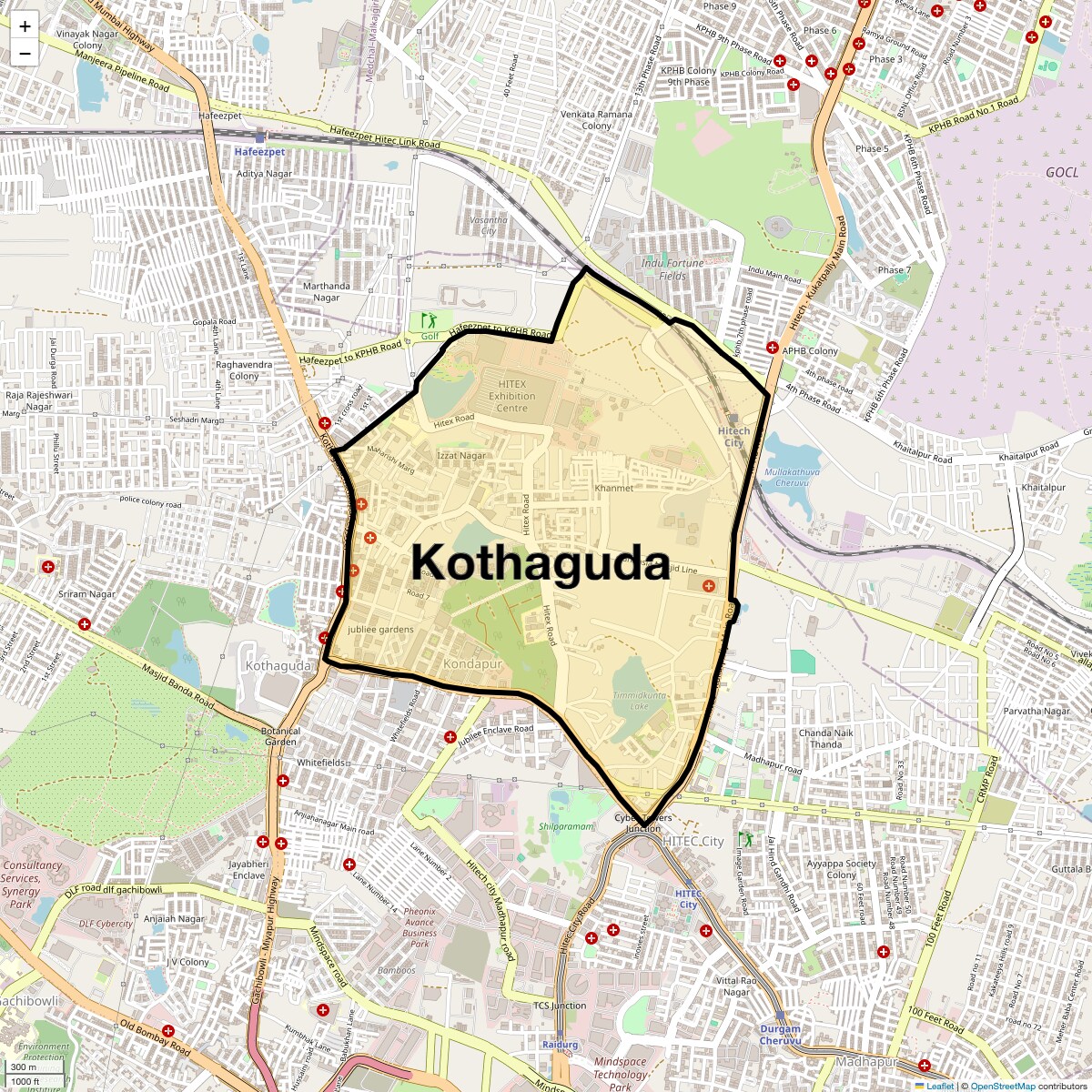 Check Time Travel of Kothaguda, Hyderabad