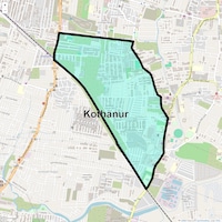Kothanur Map