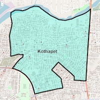Kothapet Map