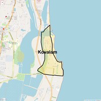 Kovalam Map
