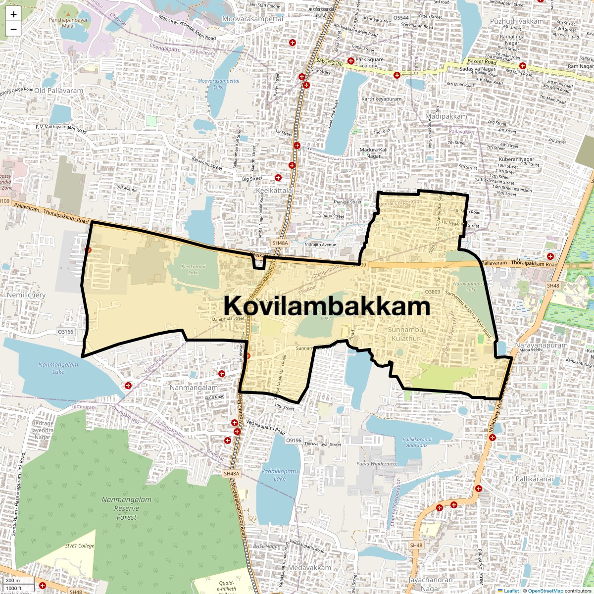 Check Time Travel of Kovilambakkam, Chennai