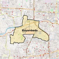 Koyambedu Map